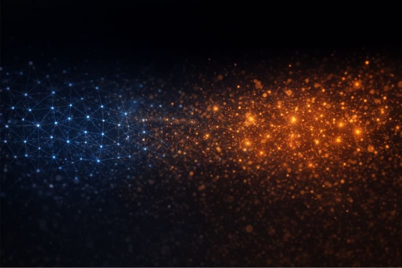 Entropy particle field.