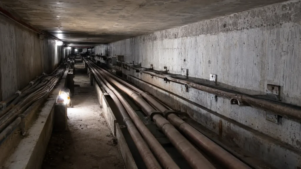 urban cable vault grid transmission losses